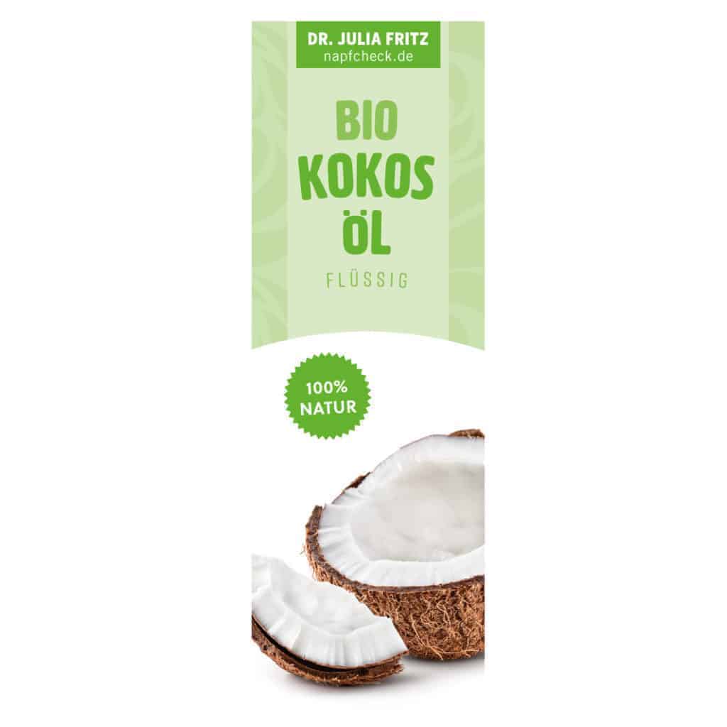 napfcheck Bio Kokosöl für Hunde und Katzen