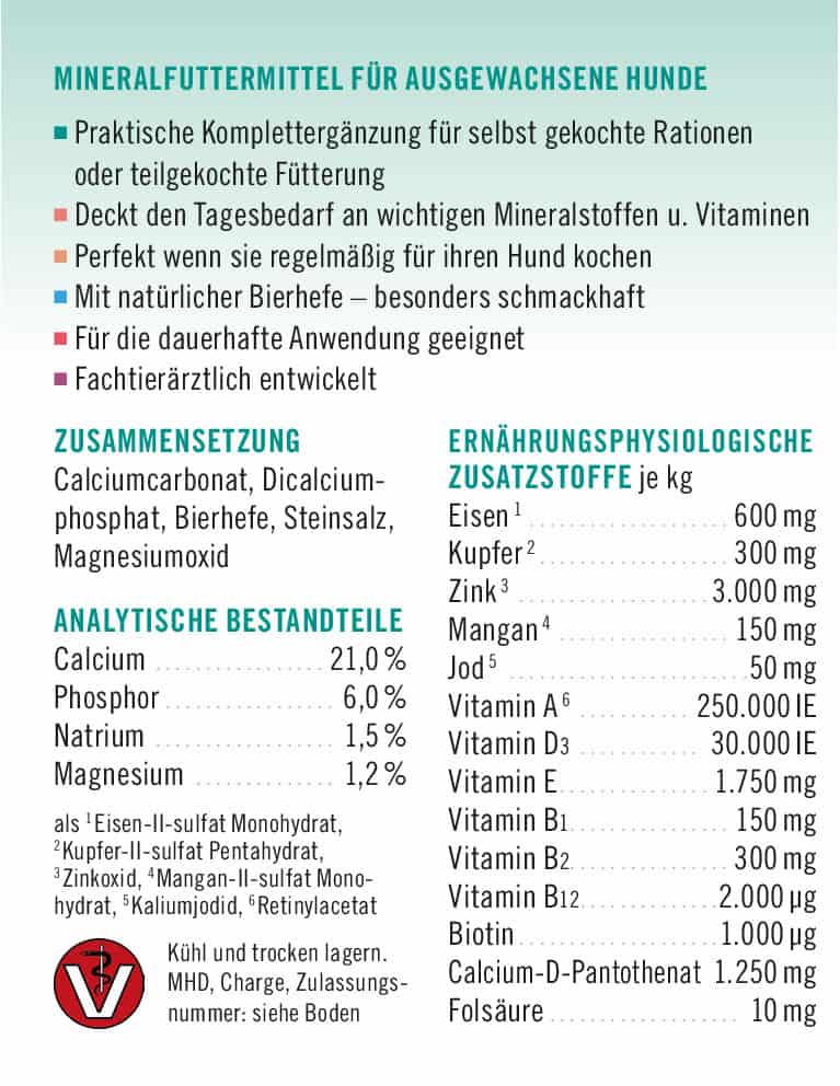 napfcheck Novomineral COOK IT - f. Hunde – Bild 4